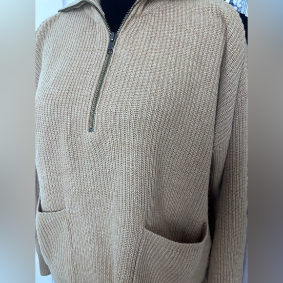 Madewell Glenbook Half-Zip Pullover Sweater - Picture 6 of 6